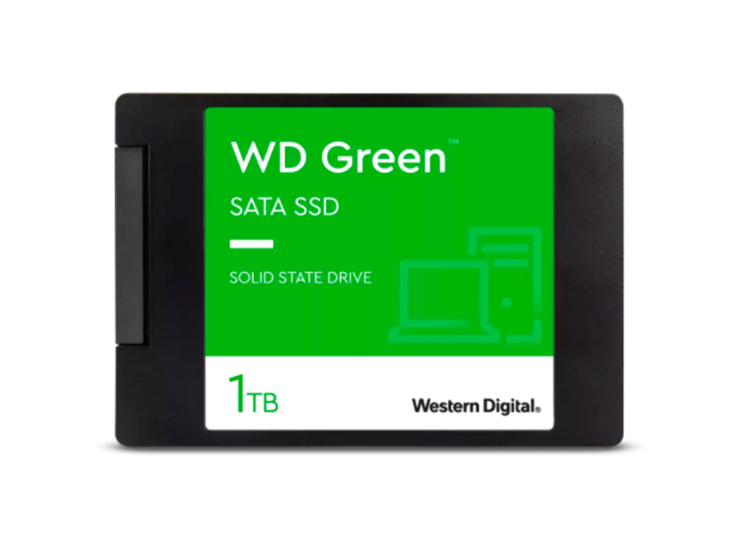 UNIDAD EN ESTADO SOLIDO SSD WESTER DIGITAL 1TB SATA GREEN WDS100T3G0A